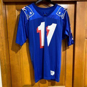 Vintage Patriots Drew Bledsoe Jersey - Size 40